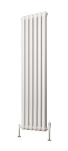Reina Coneva Steel White Vertical Designer Raditaor 1800mm x 440mm