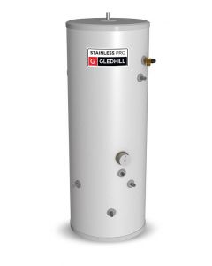 Gledhill Stainless Lite Pro Indirect Unvented Hot Water Cylinder 180 Litre